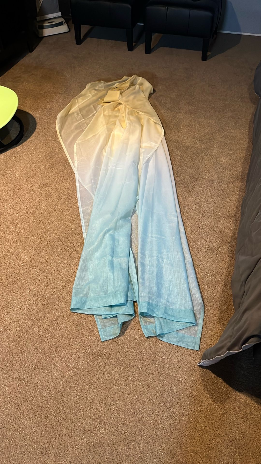 2 Panels Sheer Curtain
