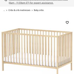 Cuna De Bebe Con Colchon