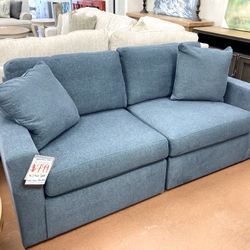 New 76” Modular Sofa — Performance Fabric 