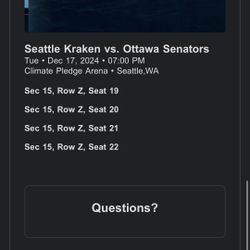 Kraken Tickets