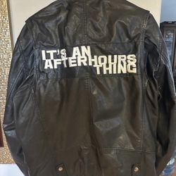 Diesel Leather Jacket XL Black