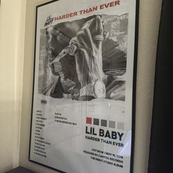 Lil Baby Harder Than Ever Poster 