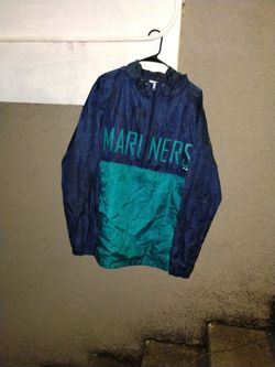 Mariners Light Windbreaker Halfway Zip Pullover