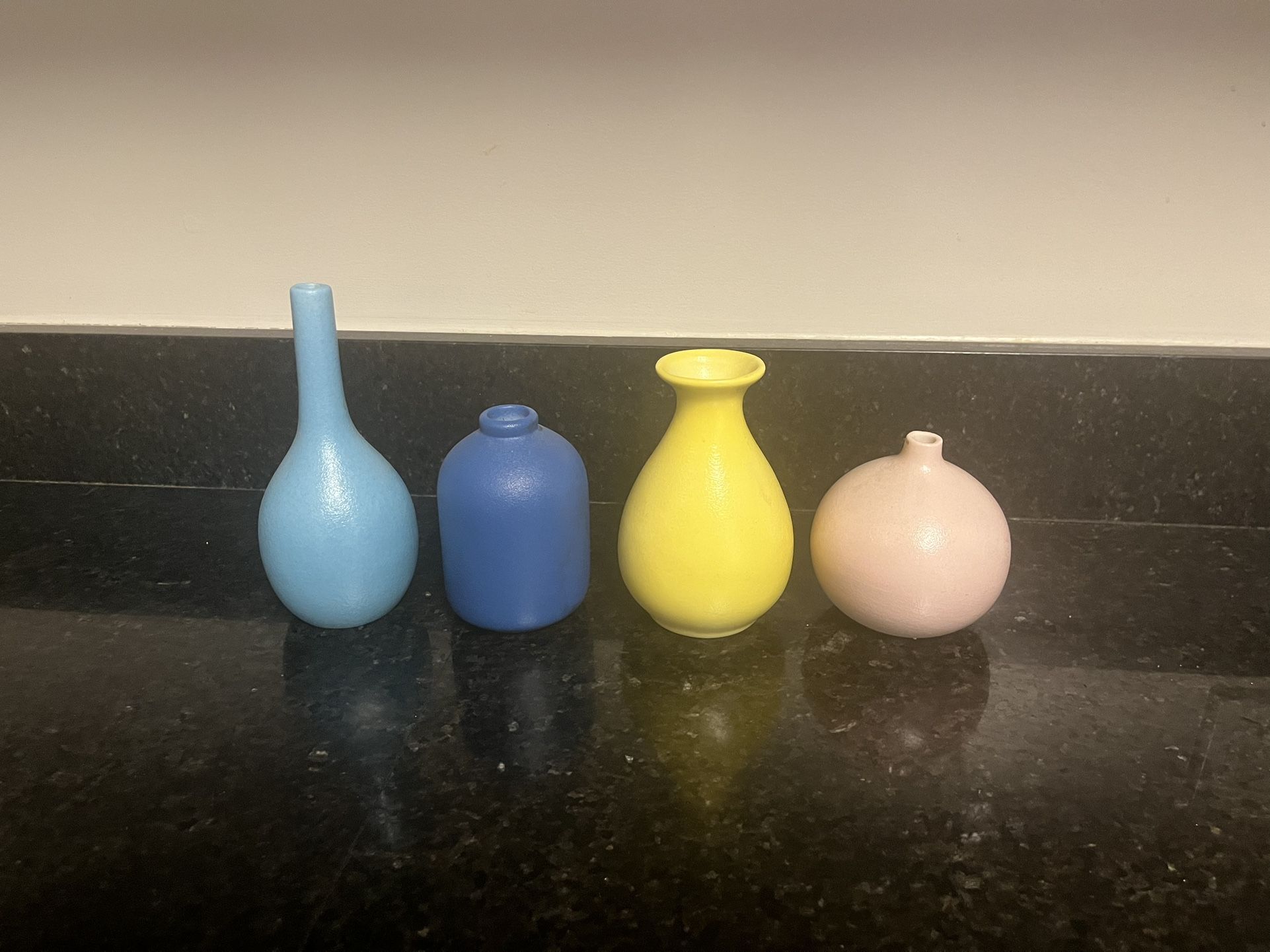 Colorful Accent Vases.