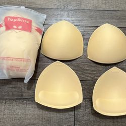 BRA INSERTS-6 Pairs With Lift (sz C/D)