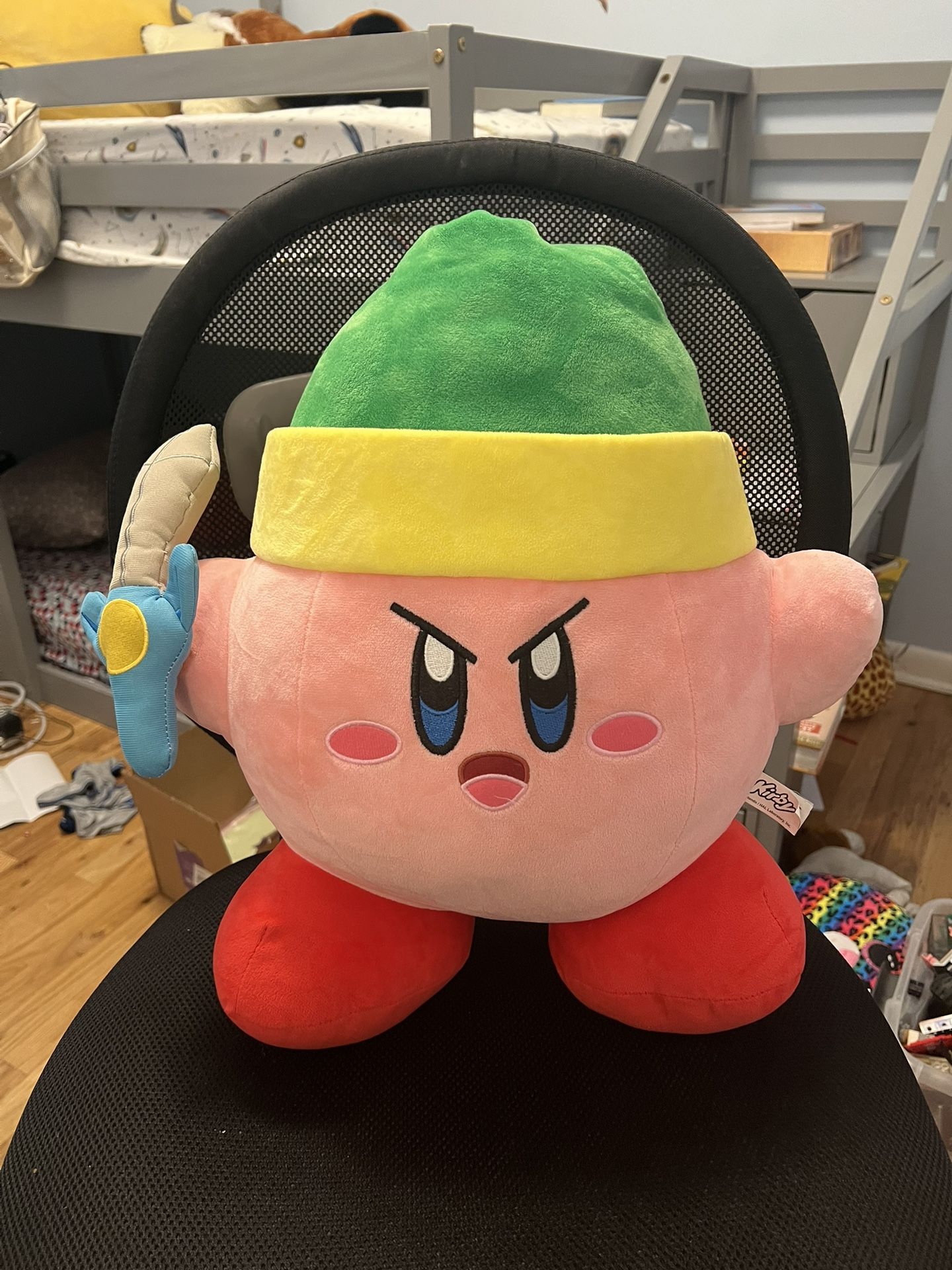 Jumbo Mega Kirby plushie 12”