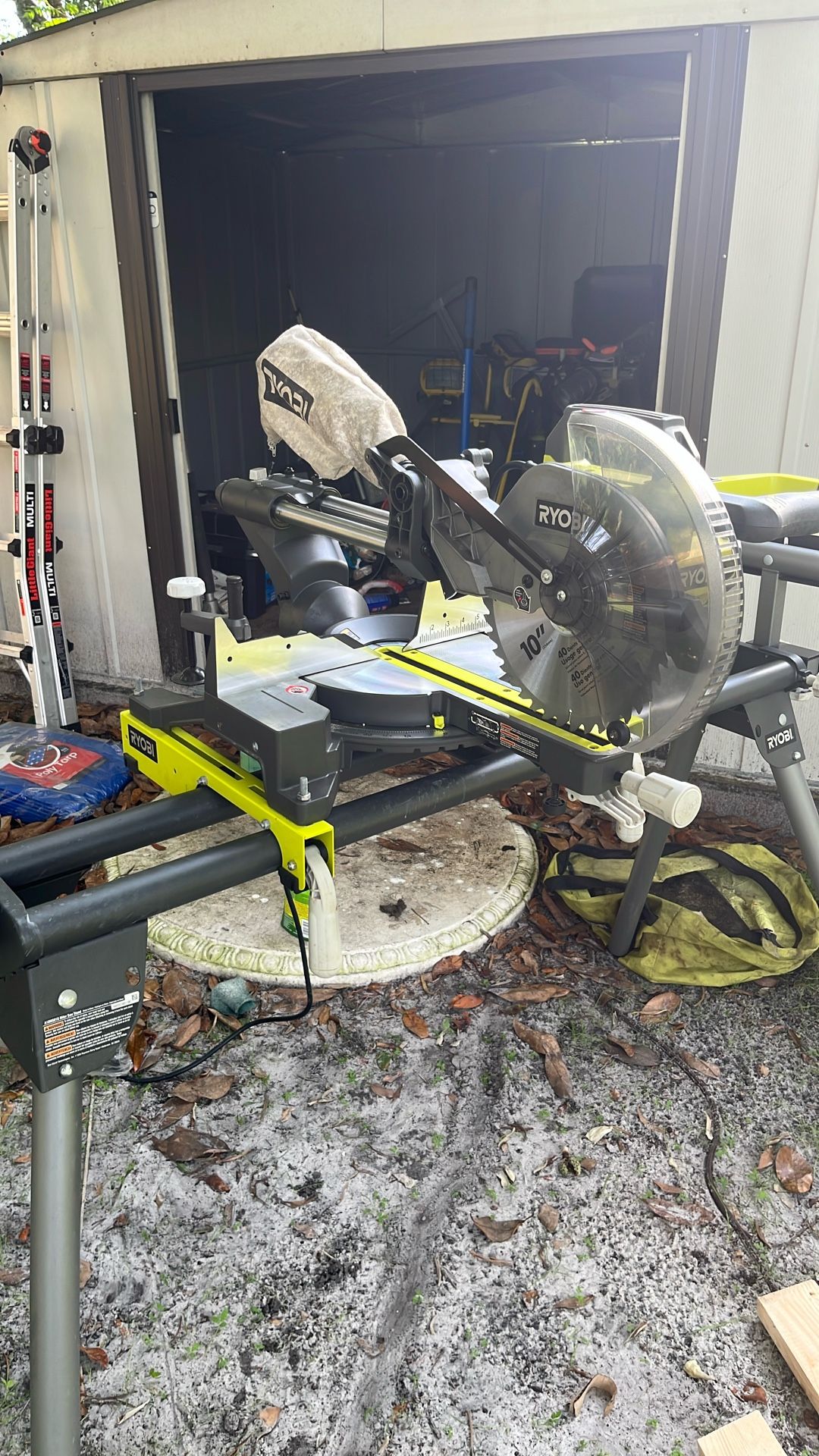 14 Amp Corded 10 in. Compound Miter Saw with LED Cutline Indicator