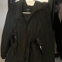 Woman Green Jacket