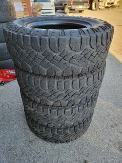 LT 275 70 18 DURATRAC GOODYEAR TIRES 10PLY SILVERADO SIERRA F-150 RAM TITAN TUNDRA RUBICON GLADIATOR