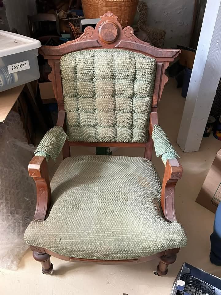 His and Hers Louis XVI Lounge Chairs