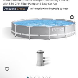FREE INTEX ABOVE GROUND POOL - LOCATED AT GENESEE AVE & MARLESTA DR.