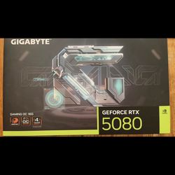 Sealed RTX 5080 Gigabyte gaming OC 16GB