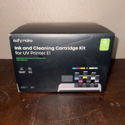 eufyMake Ink and Cleaning Cartridge Kit for UV Printer E1