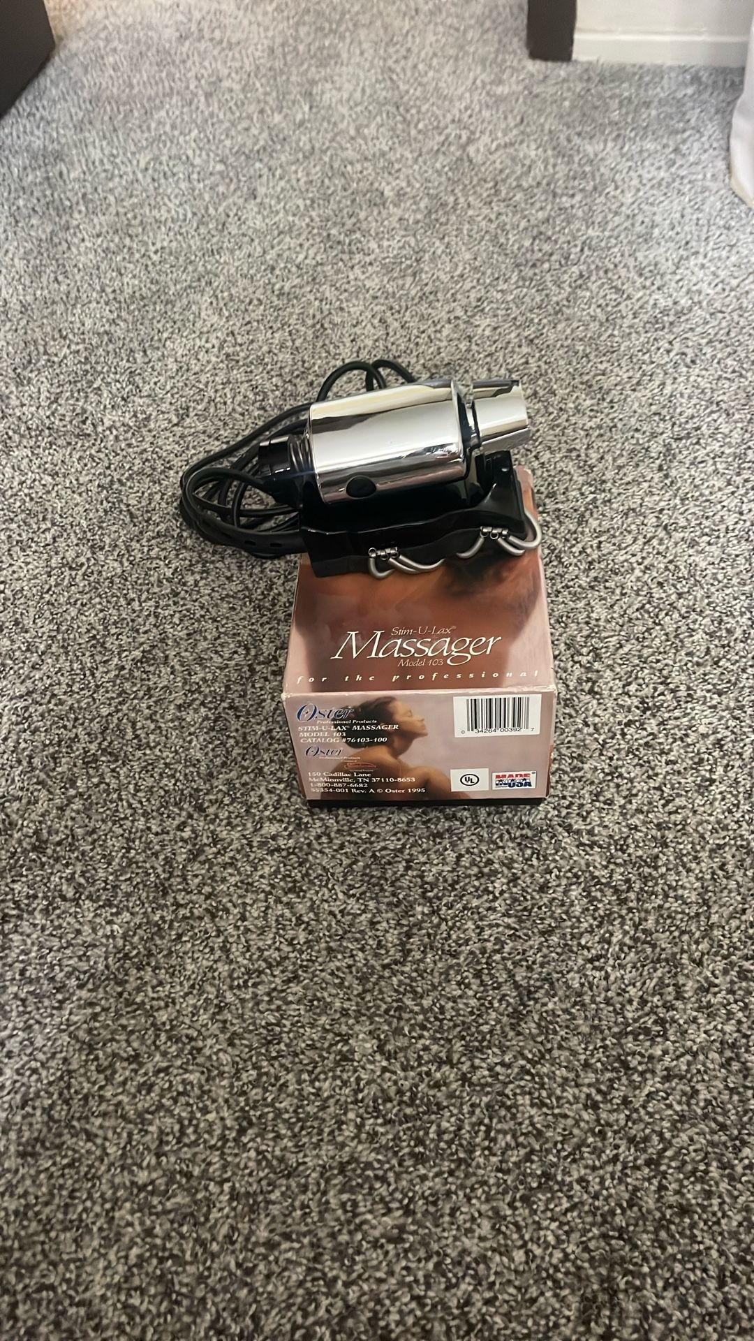 Oster Stim U Lax Massager Model 103