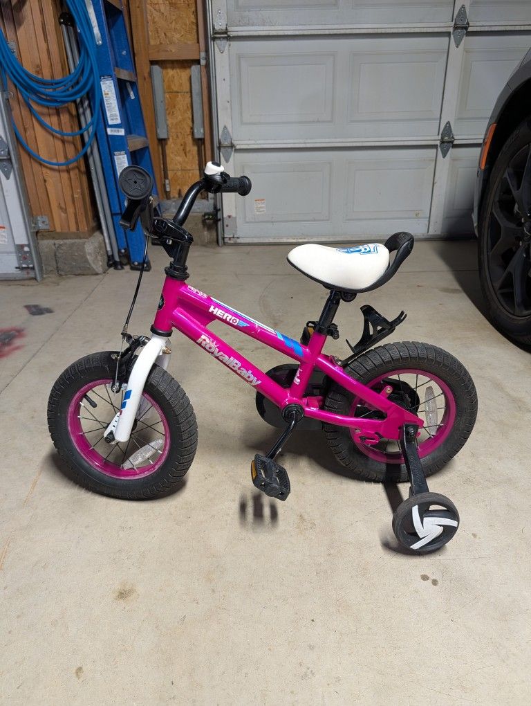 Royal Baby Hero 12 in Girls Bike
