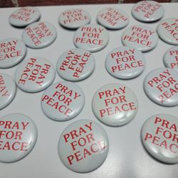 1990s War Protest Pinback Pins Button Lot of 20 