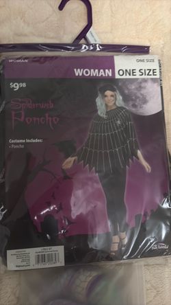 Halloween poncho