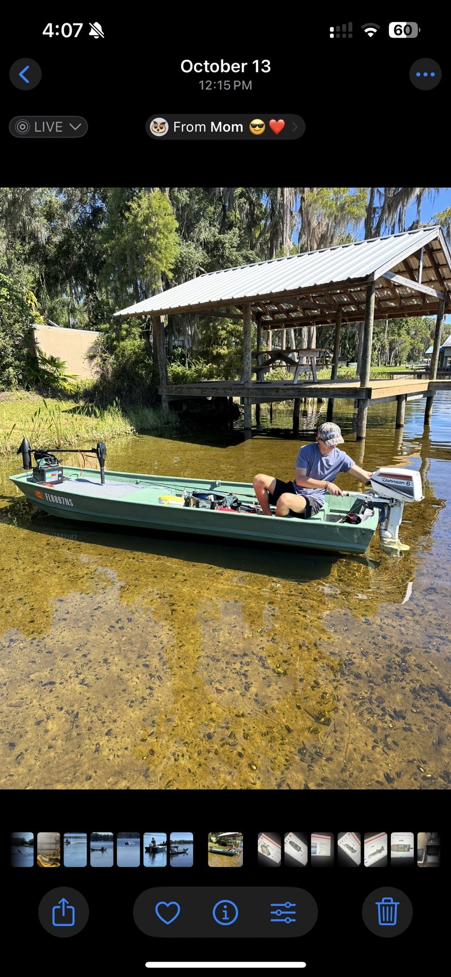 12 Foot John Boat Decked Out (with Trailer)