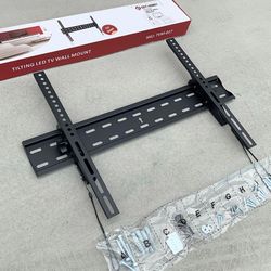 (NEW) $15 Tilt TV Wall Mount Bracket for 37-75” TVs, Max Weight 110 Lbs, VESA 600x400mm