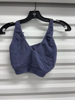 Smart Sexy Women's Wireless Pullover Sports Bra Cotton/Spandex Blue L