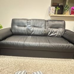 3 Seater Leather Couch