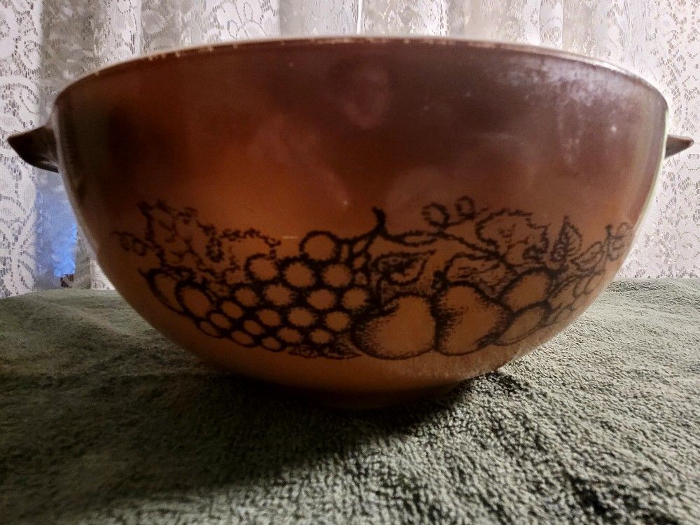Vintage Old Orchard Pyrex Nesting Bowls