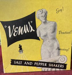 Venus Salt and Pepper Shakers.