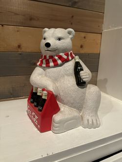Antique 1998 Coca Cola Polar Bear Limited Edition 