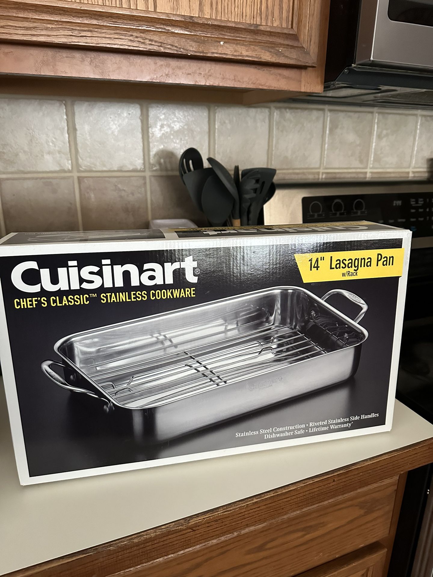 Cuisinart 14in Lasagna Pan for Sale in Lucas TX OfferUp