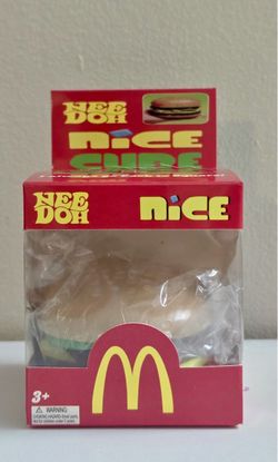 Nee Doh Nice Cube McDonald's Stress Toy