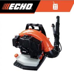 ECHO 216 MPH 517 CFM 58.2cc Gas 2-Stroke Backpack Leaf Blower with Tube Throttle