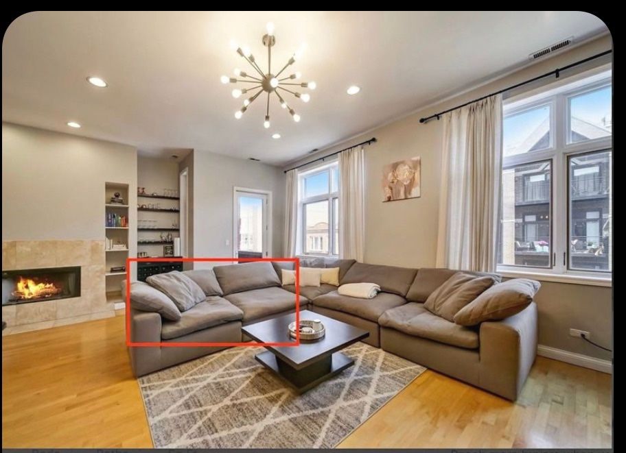 Free Partial Modular Sofa