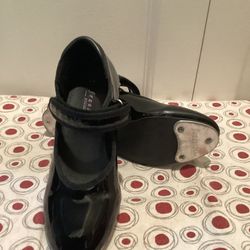 Freestyle Black Patent Leather Tap Shoes  Size 13