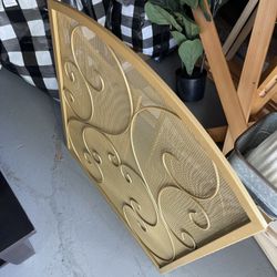 Gold Fire Place Cover 