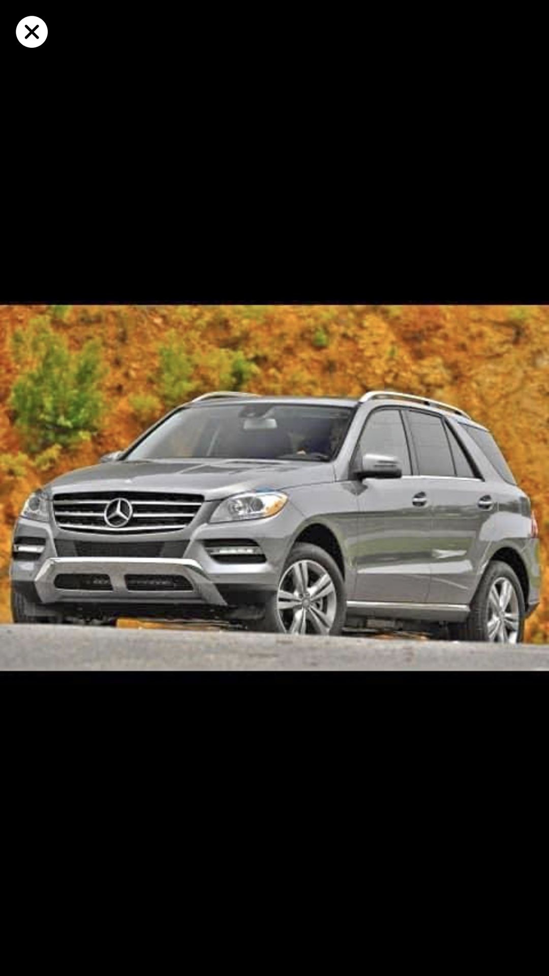 2013 Mercedes ml350 for parts