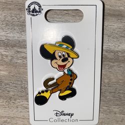 New Disney Parks Pin Mickey Mouse Dapper Cane