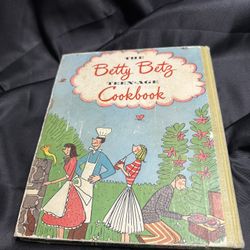 Vintage Antique Betty Betz Teen-age Cookbook 
