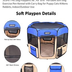 Portable Dog/Cat Playpen/Kennel