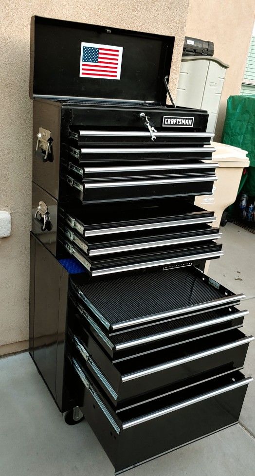 Sears Craftsman 3 Tier Rolling tool Box for Sale in Litchfield Park, AZ ...