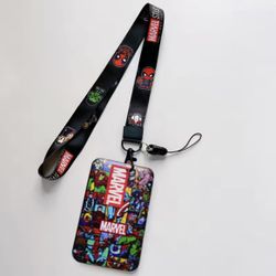 Disney - Marvel - Lanyard Keychain Cardholder USB Holder