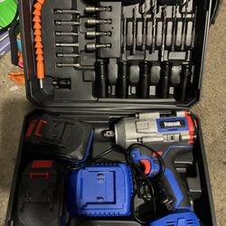 Vniissok Cordless Impact Wrench, 1000N.m(740ft-Lbs) High Torque Brushless Impact Gun