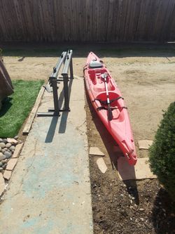 Aluminum Truck Racks/15 Foot Ocean Kayak With Paddle