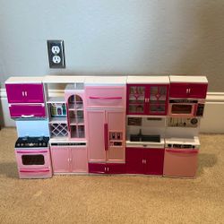 My Mini Modern Kitchen Doll Play Set Barbie