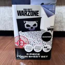 3 Piece Twin Sheet Set - Call of Duty Warzone