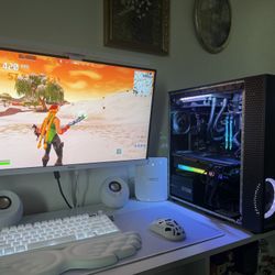 Black Gaming Pc Computer Desktop RTX 3080 / Ryzen 7 5800X