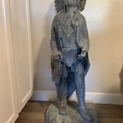 American Indian Chief Bronze Statue