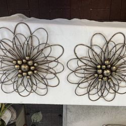 Metal Flowers Decorations