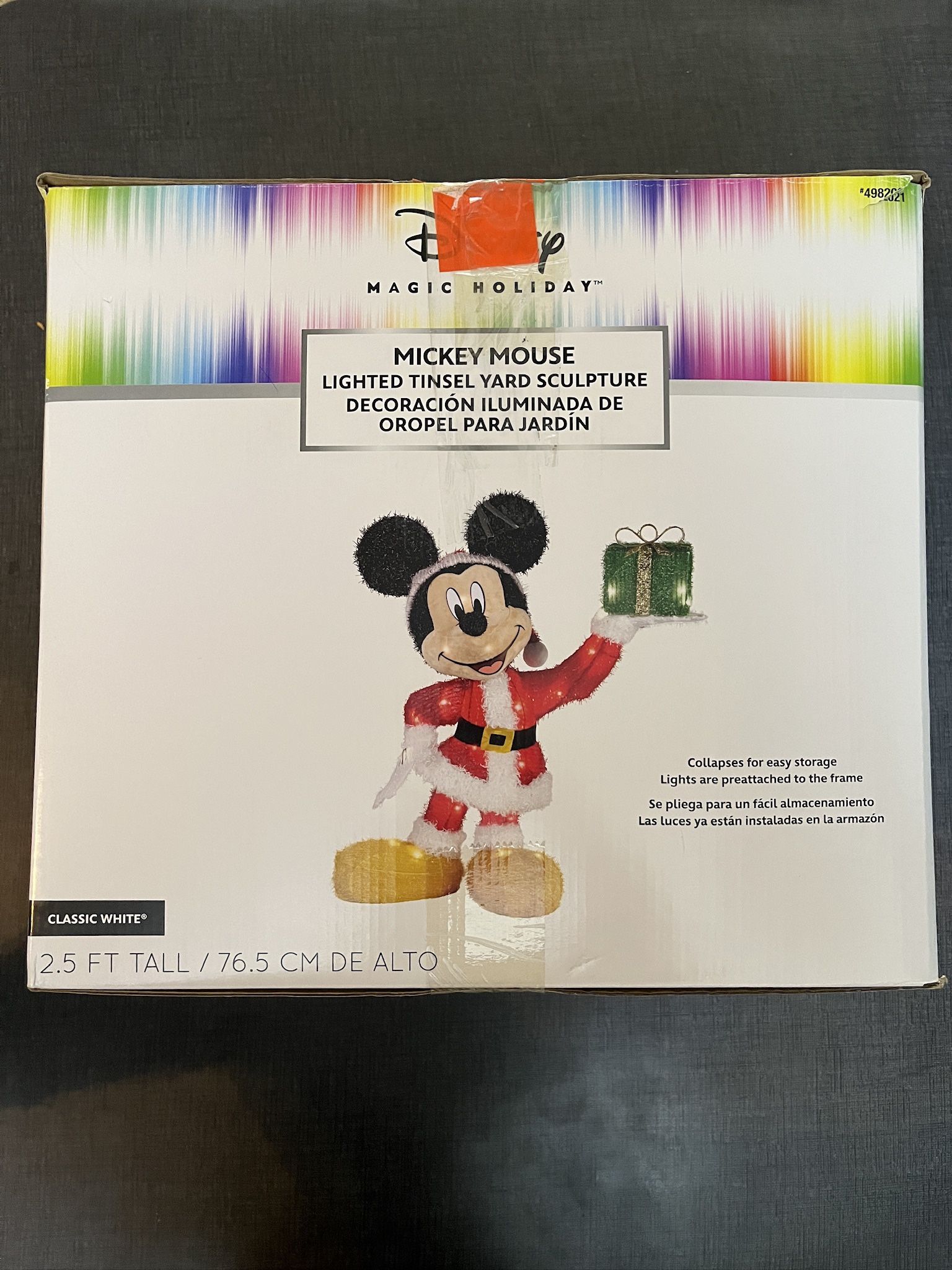 Mickey Mouse Christmas decoration Rare Model