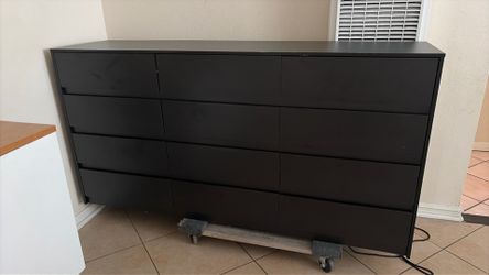 Black dresser