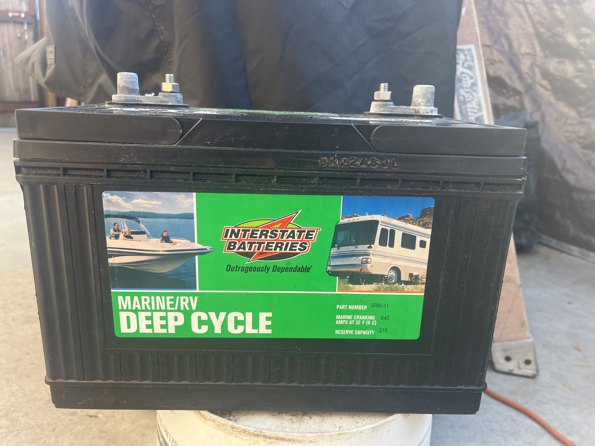 2019 Interstate 12 V deep Cell